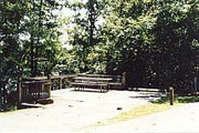 a campsite at McKinney Campground, Lake Allatoona