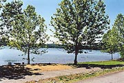 a view of Lake Allatoona and Sweetwater Creek Campground