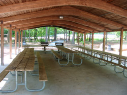 A view of Lake Allatoona from the picnic area