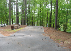 A Bartow Gatewood Park campsite