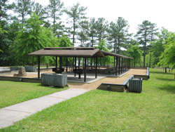 the large group picnic pavilion